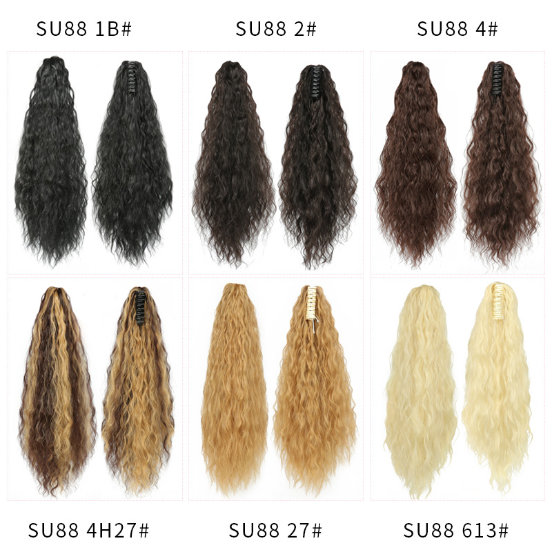 Front and back views of shades 1B, 2, 4, 4H27, 27 and 613