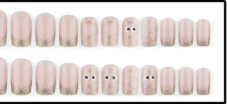 24-piece press-on nail set, all designs